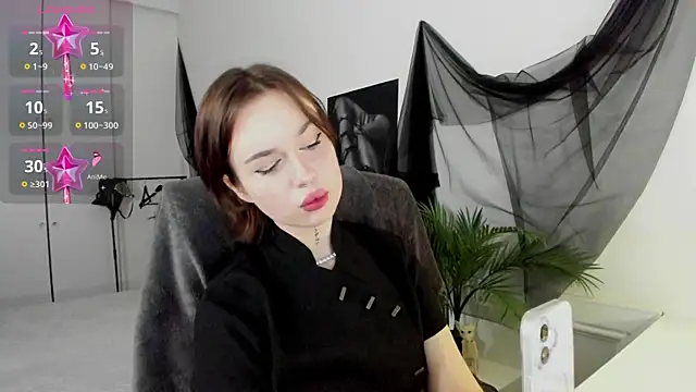 Snapshot of RisoSweet chatting on April 24, 8:33 pm RisoSweet online show from April 24, 8:33 pm