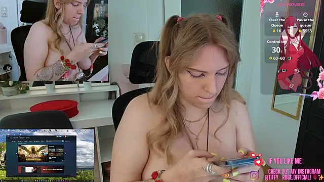 Tiffy Rosee online show from April 14, 7:02 am