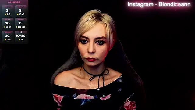 blonde ice ann online show from May 16, 9:03 pm