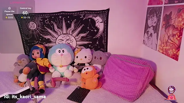 kaori sama uwu online show from July 1, 11:16 pm