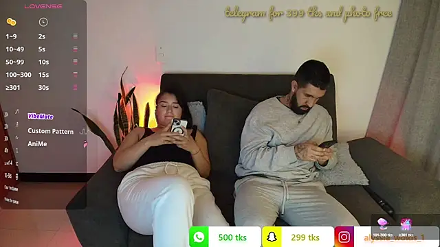Alyssa and DAngelo online show from July 1, 2:12 am