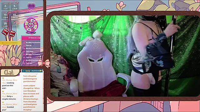 Snapshot of DirtyLilRatty chatting on June 11, 2:53 am DirtyLilRatty online show from June 11, 2:53 am