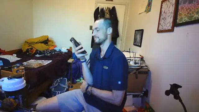 Snapshot of JohnnyMoves chatting on June 11, 12:12 am JohnnyMoves online show from June 11, 12:12 am
