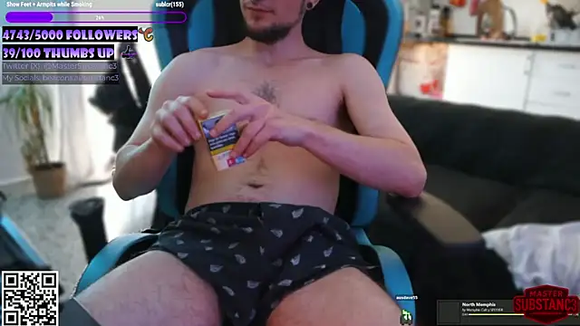 YourSmokingDude online show from May 26, 12:47 pm