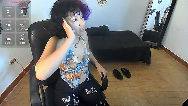 chaotic purple online show from April 21, 9:32 pm