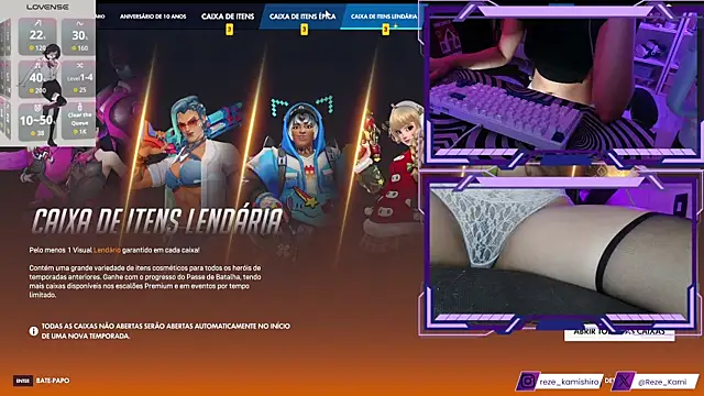 Snapshot of Reze_Kamishiro chatting on June 3, 3:07 am Reze Kamishiro online show from June 3, 3:07 am
