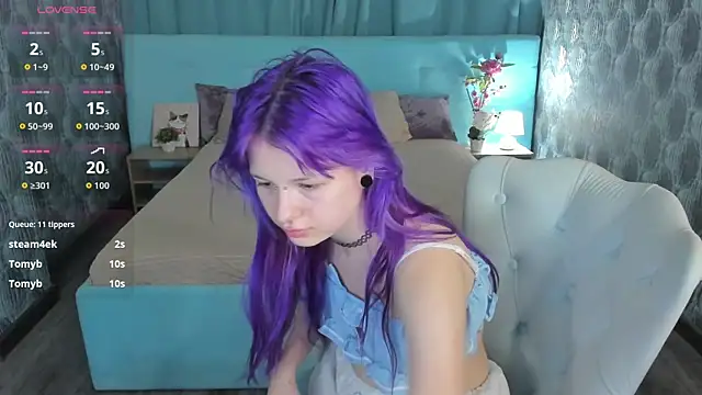 Snapshot of Ammelia_Backerr chatting on July 9, 2:49 pm Ammelia Backerr online show from July 9, 2:49 pm