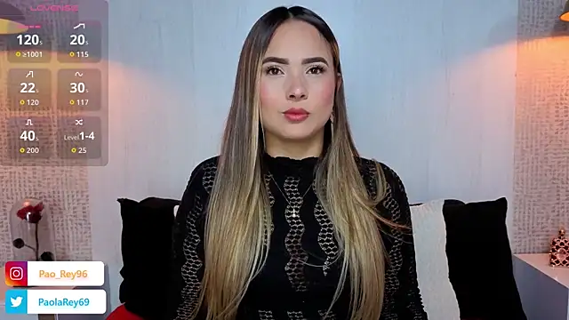 paolarey online show from February 20, 9:50 pm