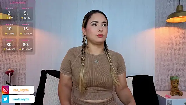 paolarey online show from March 3, 9:33 pm