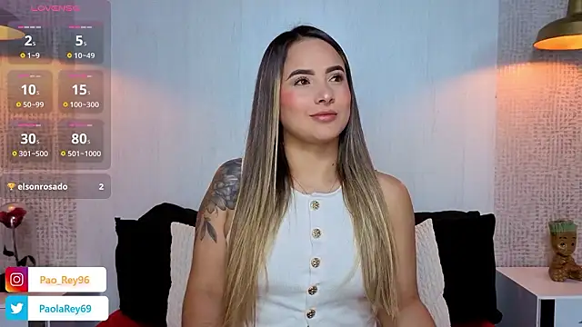 paolarey online show from March 10, 9:41 pm