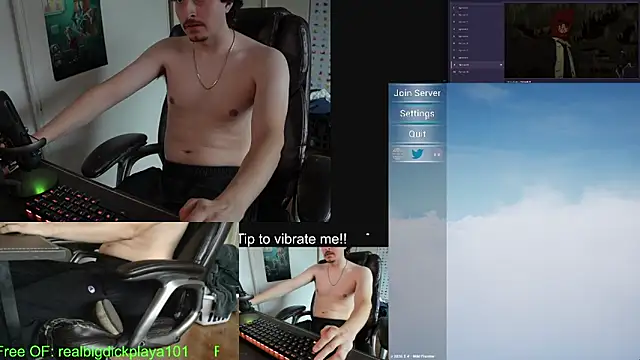 Snapshot of BigDickPlaya101 chatting on May 25, 1:27 am BigDickPlaya101 online show from May 25, 1:27 am