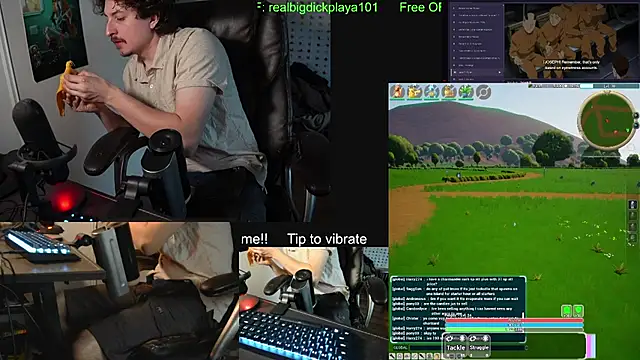Snapshot of BigDickPlaya101 chatting on May 26, 3:04 am BigDickPlaya101 online show from May 26, 3:04 am