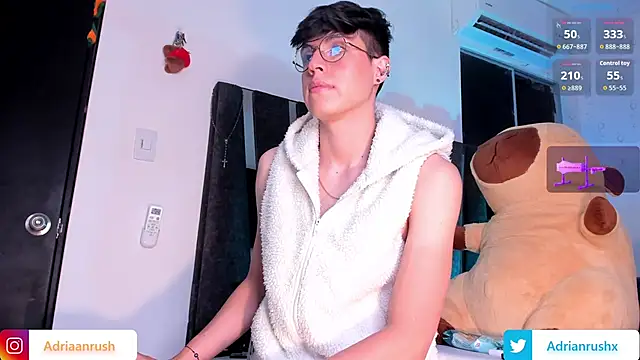 AdrianRushx online show from June 7, 3:12 am