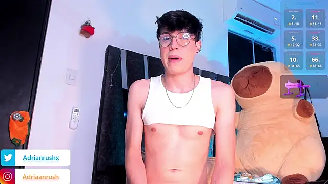 AdrianRushx online show from July 24, 4:08 am