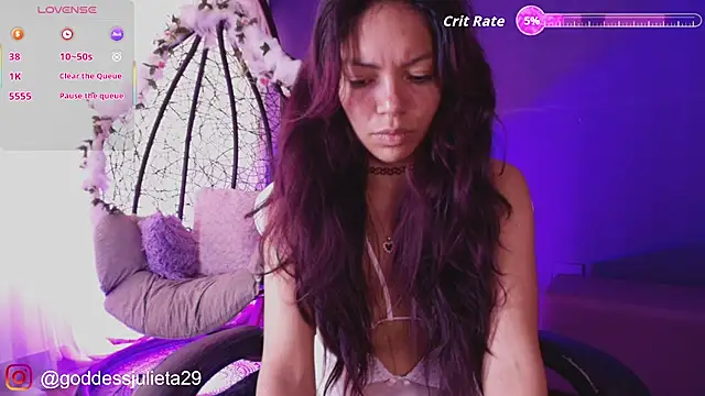 Snapshot of GoddessJulieta_ chatting on June 21, 7:30 pm GoddessJulieta online show from June 21, 7:30 pm