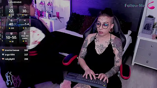 inkedsinners  online show from June 14, 2:08 am