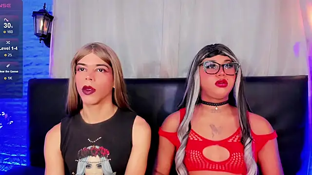 Tiffany and celeste  online show from June 3, 3:40 am