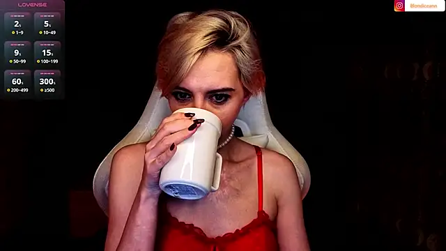 Blondice ann online show from June 27, 12:16 am