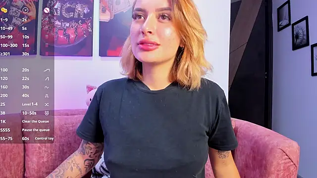 DailynRose online show from July 9, 4:57 am