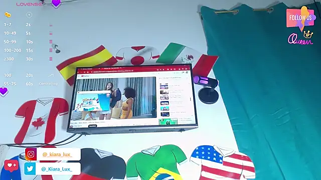 Kiara-Lux online show from June 26, 12:49 am