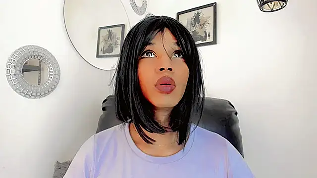 Snapshot of Zendalla_Ebony chatting on July 8, 2:24 am Zendalla Ebony online show from July 8, 2:24 am