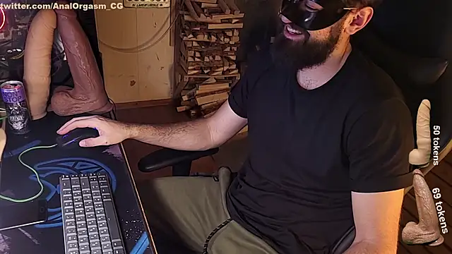 AnalOrgasm CG online show from February 3, 12:25 am