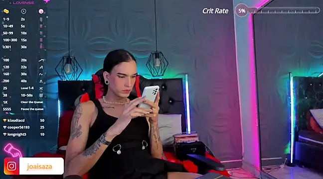 joaisaza online show from March 10, 7:55 am