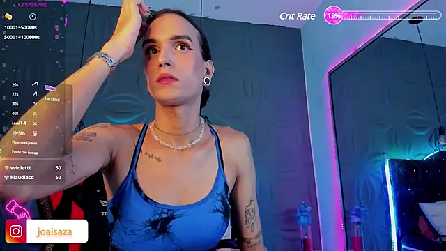 joaisaza online show from March 3, 8:08 am