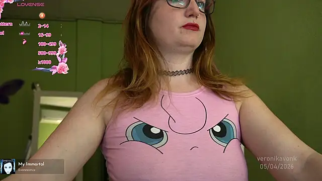 Veronikavonk online show from April 5, 7:31 pm