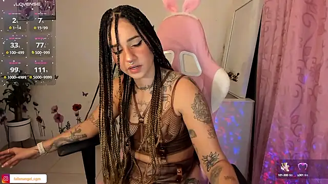 Fallengangel online show from February 2, 8:56 am