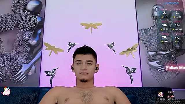 Snapshot of VikoHands chatting on March 2, 12:20 am VikoHands online show from March 2, 12:20 am