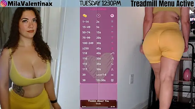 MilaValentina online show from March 31, 4:31 pm