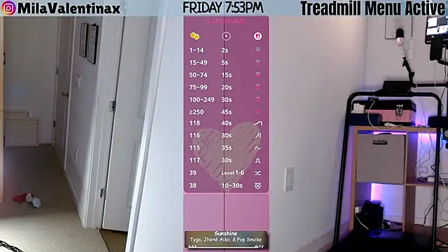 Snapshot of MilaValentina chatting on February 28, 12:54 am MilaValentina online show from February 28, 12:54 am