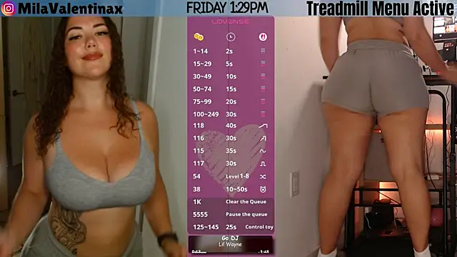 Snapshot of MilaValentina chatting on July 3, 5:30 pm MilaValentina online show from July 3, 5:30 pm