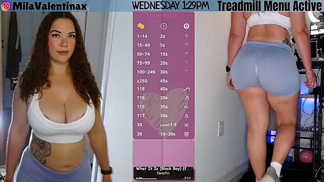 Snapshot of MilaValentina chatting on April 29, 5:30 pm MilaValentina online show from April 29, 5:30 pm