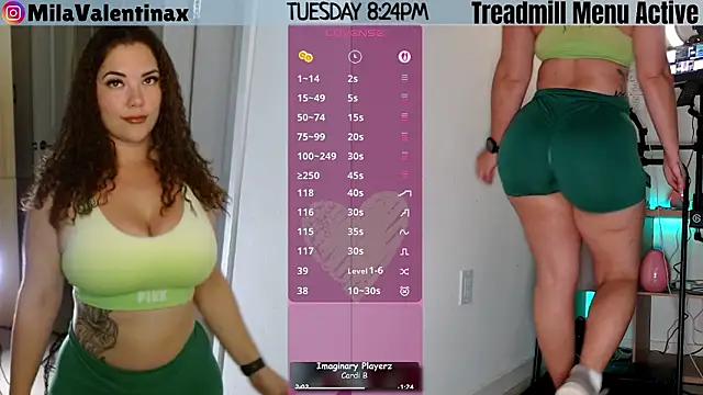 MilaValentina online show from March 18, 12:25 am