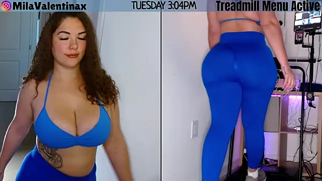 Snapshot of MilaValentina chatting on February 17, 8:06 pm MilaValentina online show from February 17, 8:06 pm