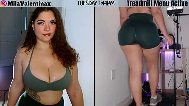 Snapshot of MilaValentina chatting on January 6, 6:45 pm MilaValentina online show from January 6, 6:45 pm