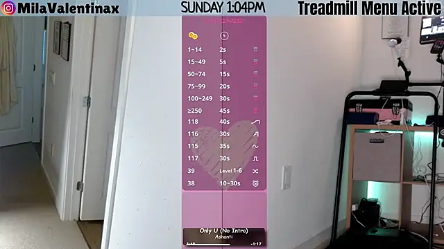 MilaValentina online show from March 8, 5:05 pm