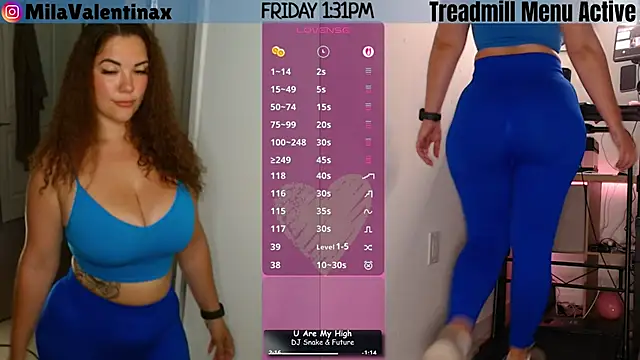 Snapshot of MilaValentina chatting on May 15, 5:33 pm MilaValentina online show from May 15, 5:33 pm