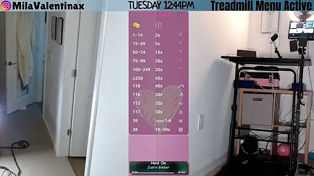 MilaValentina online show from April 14, 4:45 pm