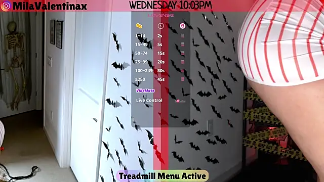 Snapshot of MilaValentina chatting on October 2, 2:04 am MilaValentina online show from October 2, 2:04 am