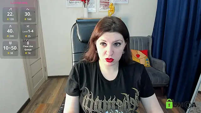 Black Black Rose online show from February 7, 8:17 pm