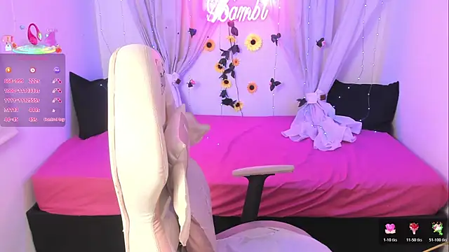 Snapshot of sweetbambi23 chatting on June 6, 1:55 am sweetbambi23 online show from June 6, 1:55 am