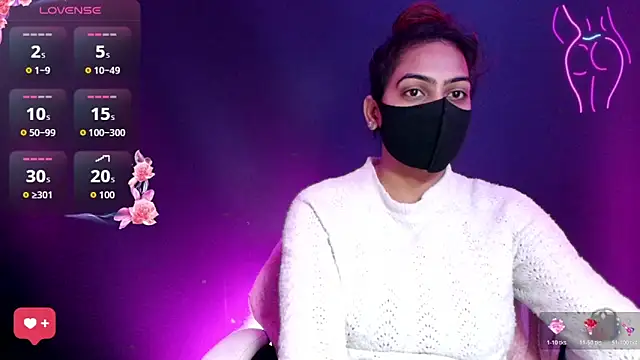 Snapshot of DesiZoya chatting on November 11, 10:15 pm DesiZoya online show from November 11, 10:15 pm