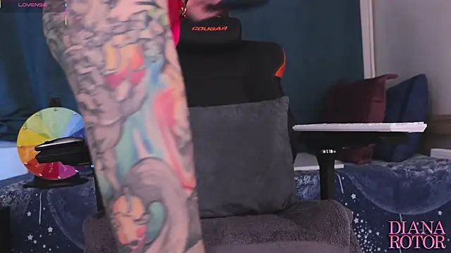 diana rotor online show from February 4, 1:22 am