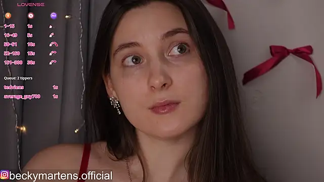 Snapshot of BeckyMartens chatting on February 15, 7:51 am BeckyMartens online show from February 15, 7:51 am