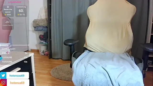 Hotenza69 online show from April 14, 7:52 pm