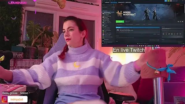 Snapshot of Indriya2x0 chatting on November 20, 8:09 pm Indriya2x0 online show from November 20, 8:09 pm