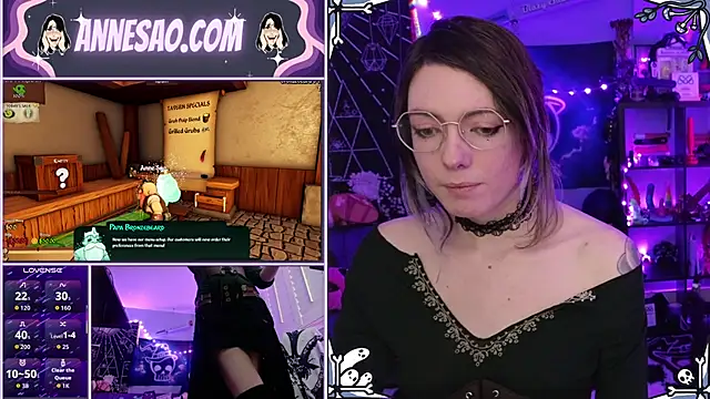 AnneSao online show from January 12, 1:12 am